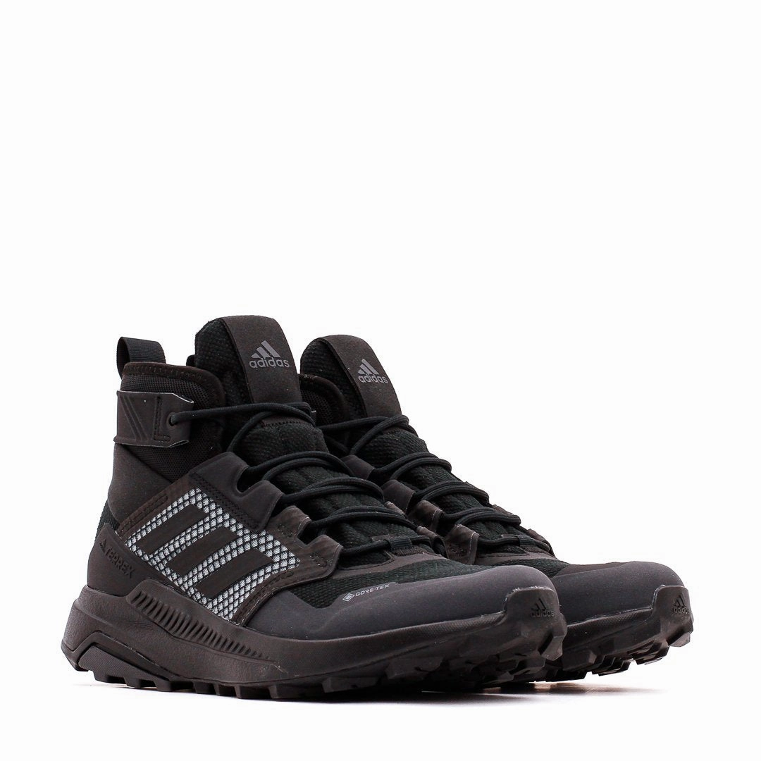 Adidas Outdoor Men Terrex Trailmaker Mid Gore-Tex GTX Black Core FY2229 Comfort Grip