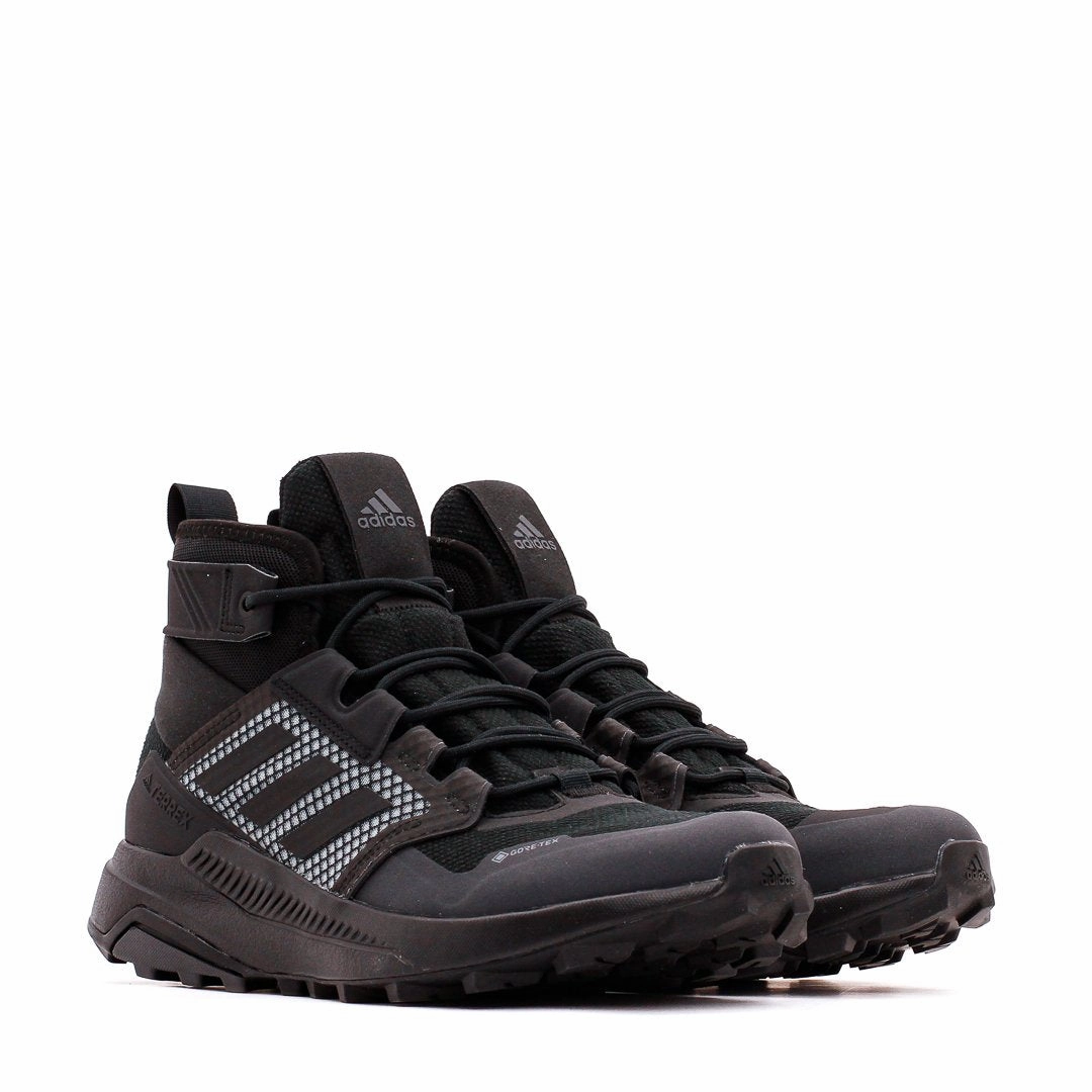 Adidas Outdoor Men Terrex Trailmaker Mid Gore-Tex GTX Black Core FY2229 Comfort Grip
