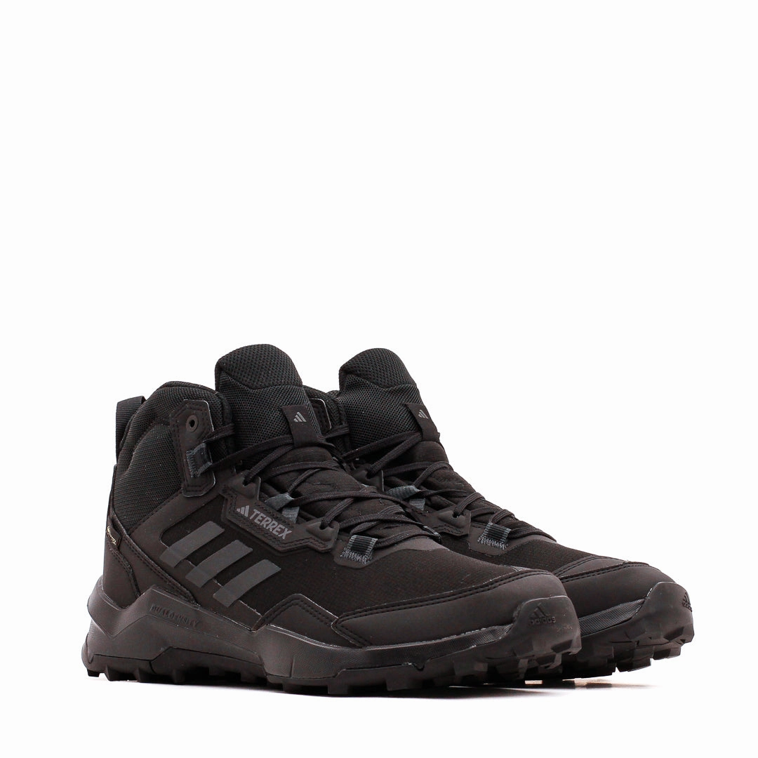Adidas Outdoors Men Terrex AX4 Mid Gore-Tex GTX Black Core HP7401 Comfort Essential