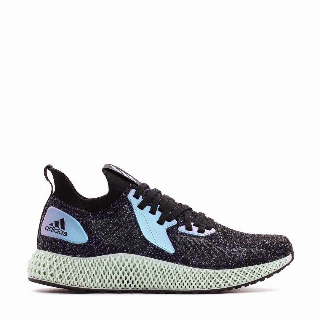 Adidas Running AlphaEdge 4D Black Space Race Men FV6106 Soft Glide