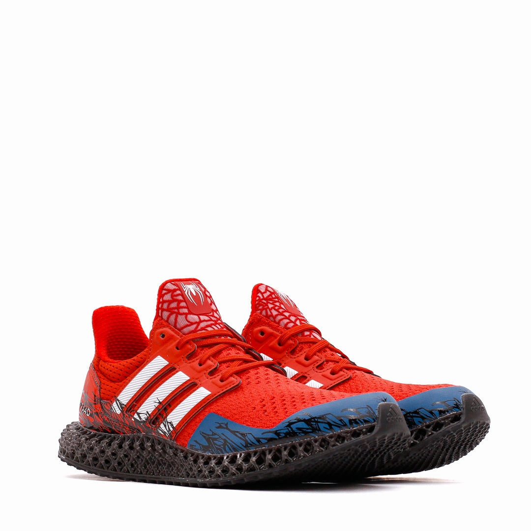 Adidas Running Men Ultra 4D Spider-Man 2 Advanced Red IG5337 Walk Easy