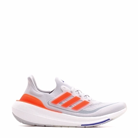 Shock Absorbing Lead Step Adidas Running Men Ultraboost Light Grey HQ8596