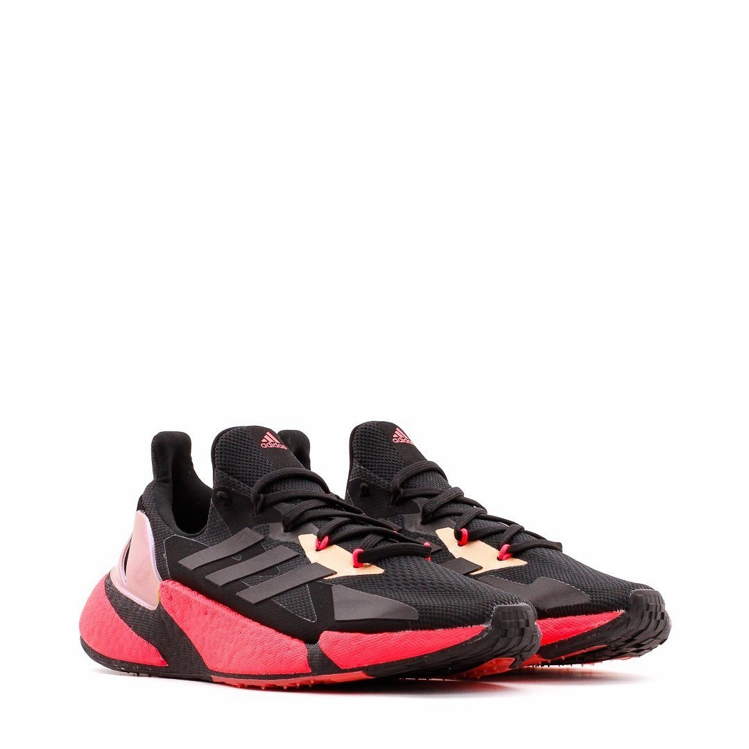 Adidas Running Men X9000L4 Boost Black Pink FW8389 Travel Motion