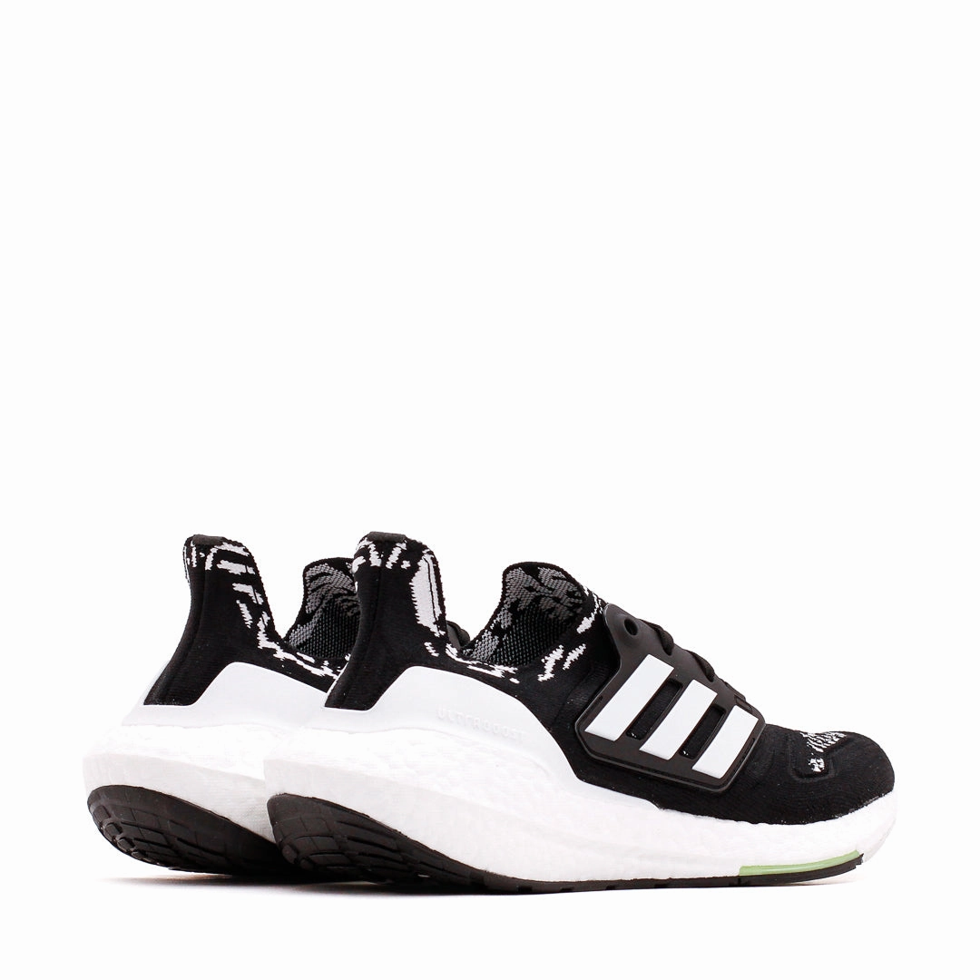Adidas Running Women Ultraboost 22 Black White GX8019 Sleek Profile