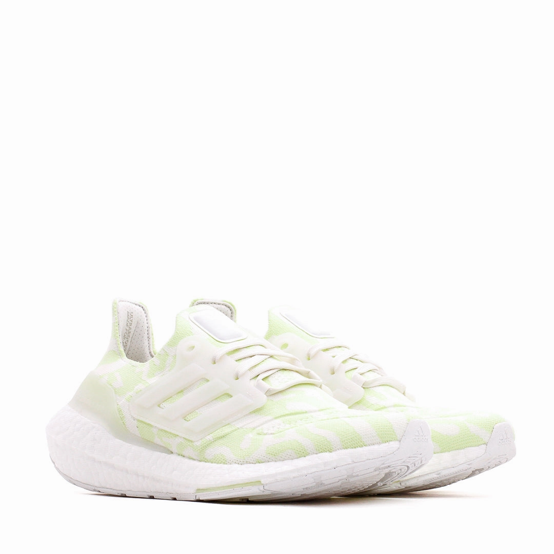 Adidas Running Women Ultraboost 22 Yellow White GX6302 Comfy Fit