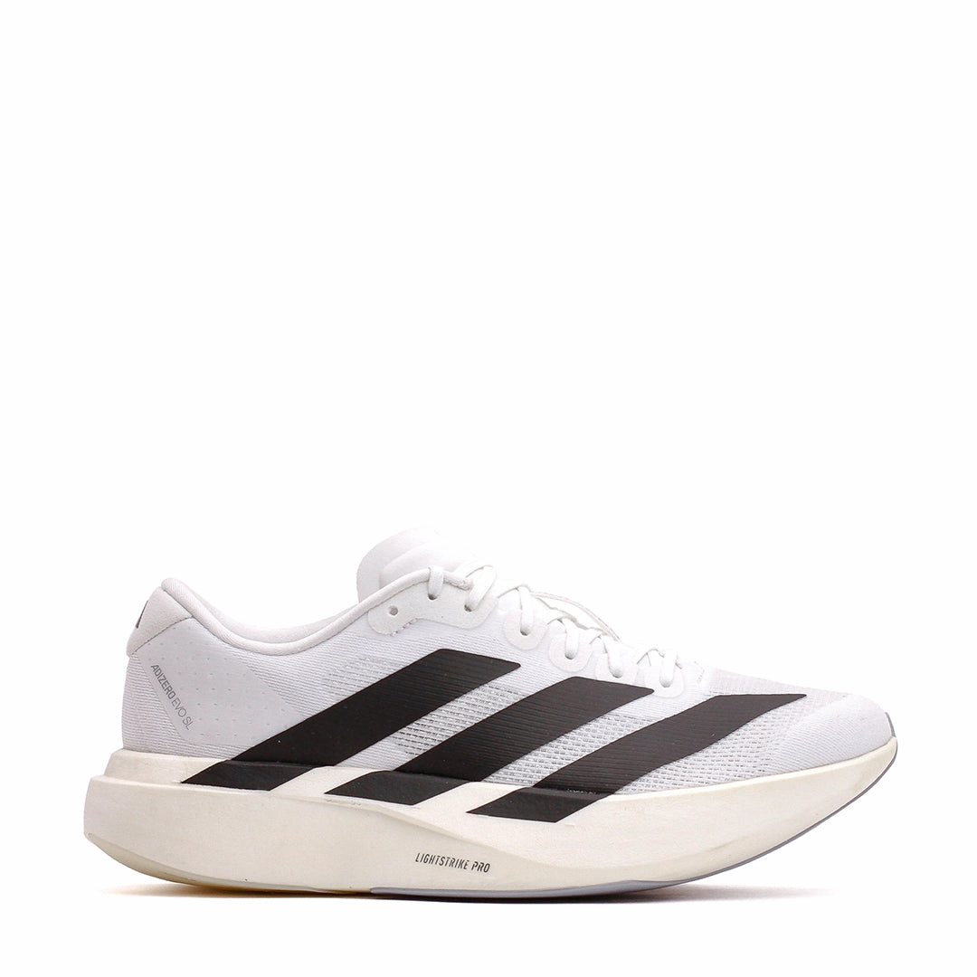 French Ease Stylish Upper Adidas Women Adizero Evo SL White Black JH6208