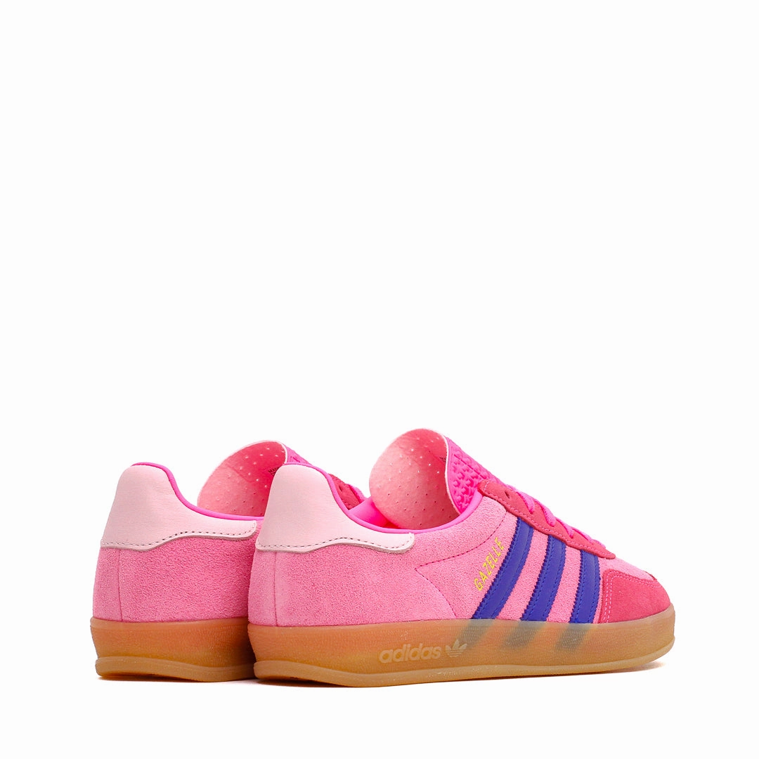 Adidas Women Gazelle Indoor Lucid Pink Purple JQ0194 Quick Glide-Step