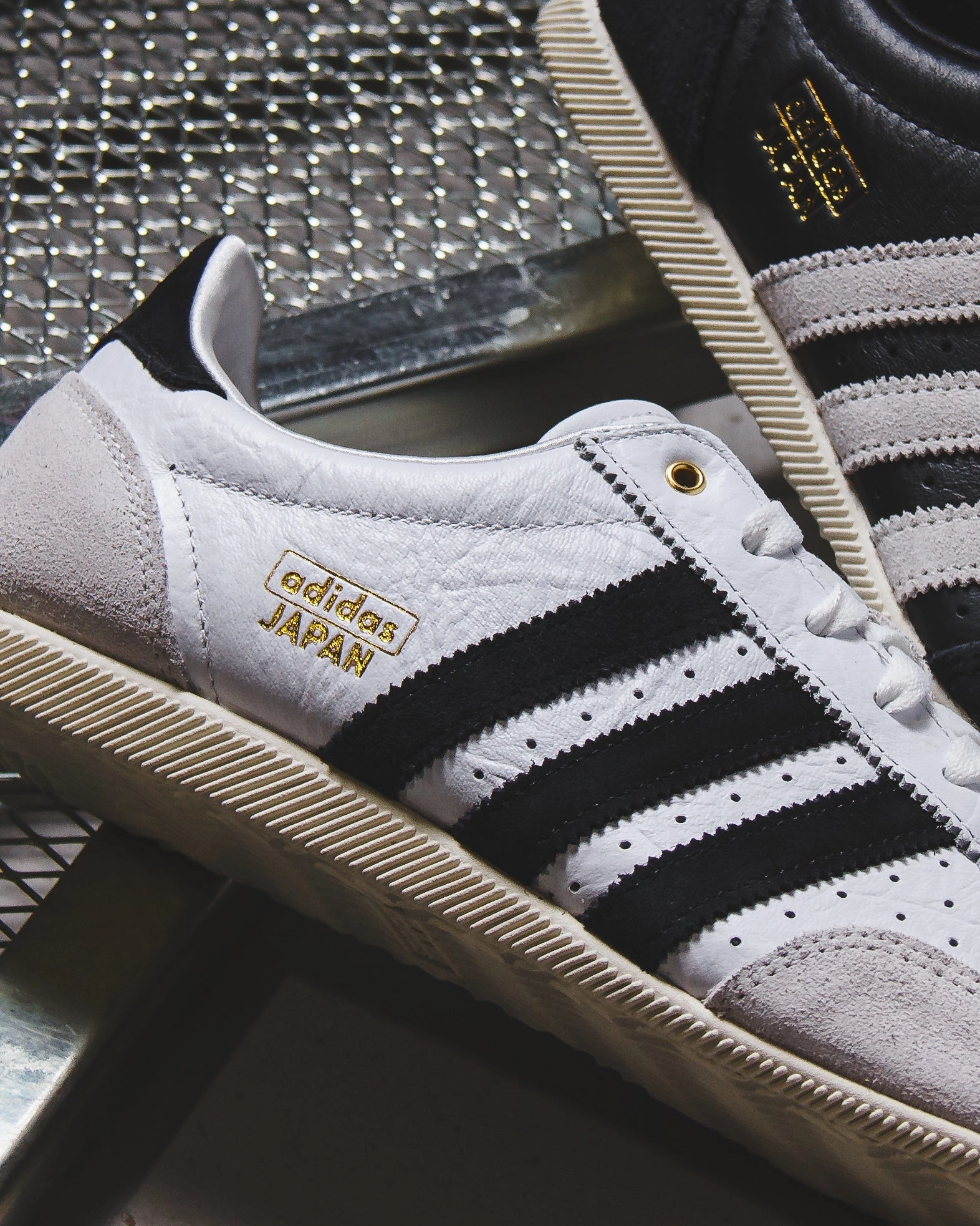 Adidas Women Japan Black White IH5490 Soft Step-Out