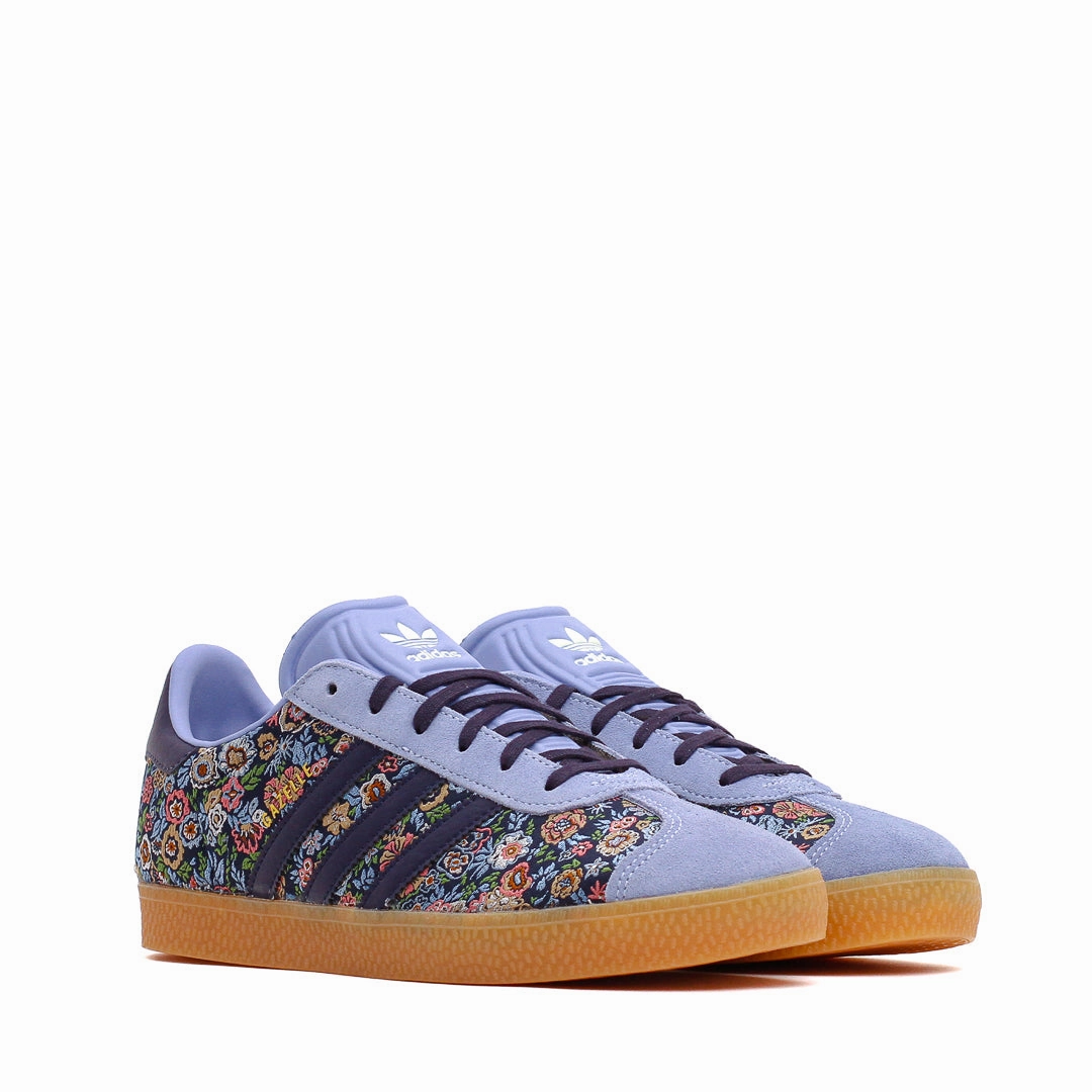 Adidas x Liberty Kids Gazelle Floral Embroidery (GS) JH5207 Quick Slip-In
