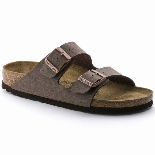 Affordable Footwear Birkenstock Adults Arizona Birki-Buc - Mocca - Narrow