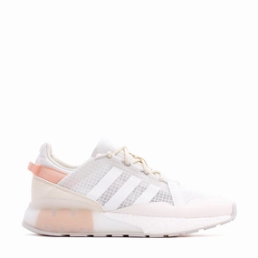 Adidas Originals Women ZX 2K Boost Pure White G55514 Walk Free Date Stroll
