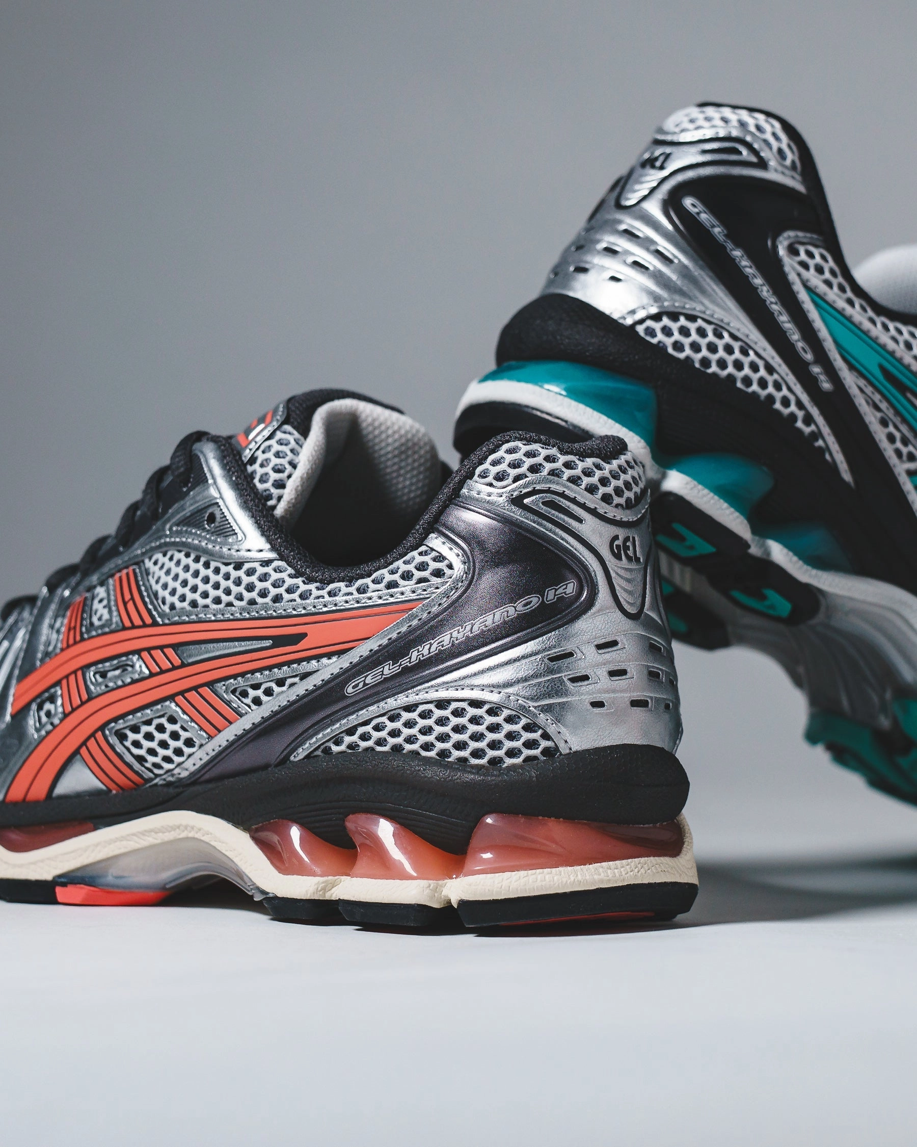 Air Flow Asics Unisex Gel-Kayano 14 White Waterfall 1203A740-100