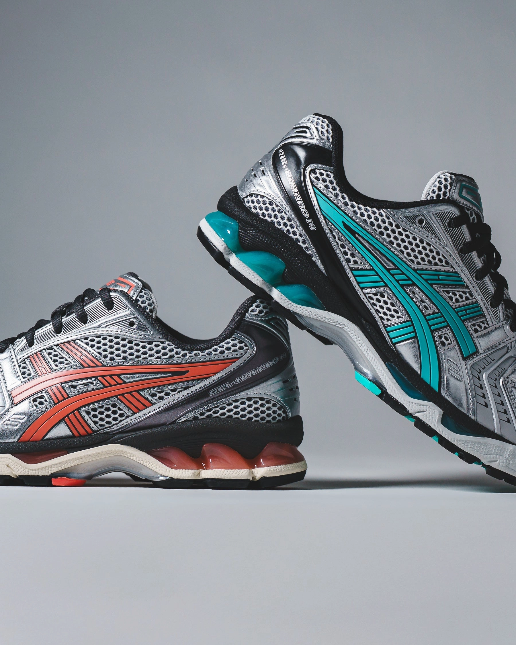 Air Flow Asics Unisex Gel-Kayano 14 White Waterfall 1203A740-100