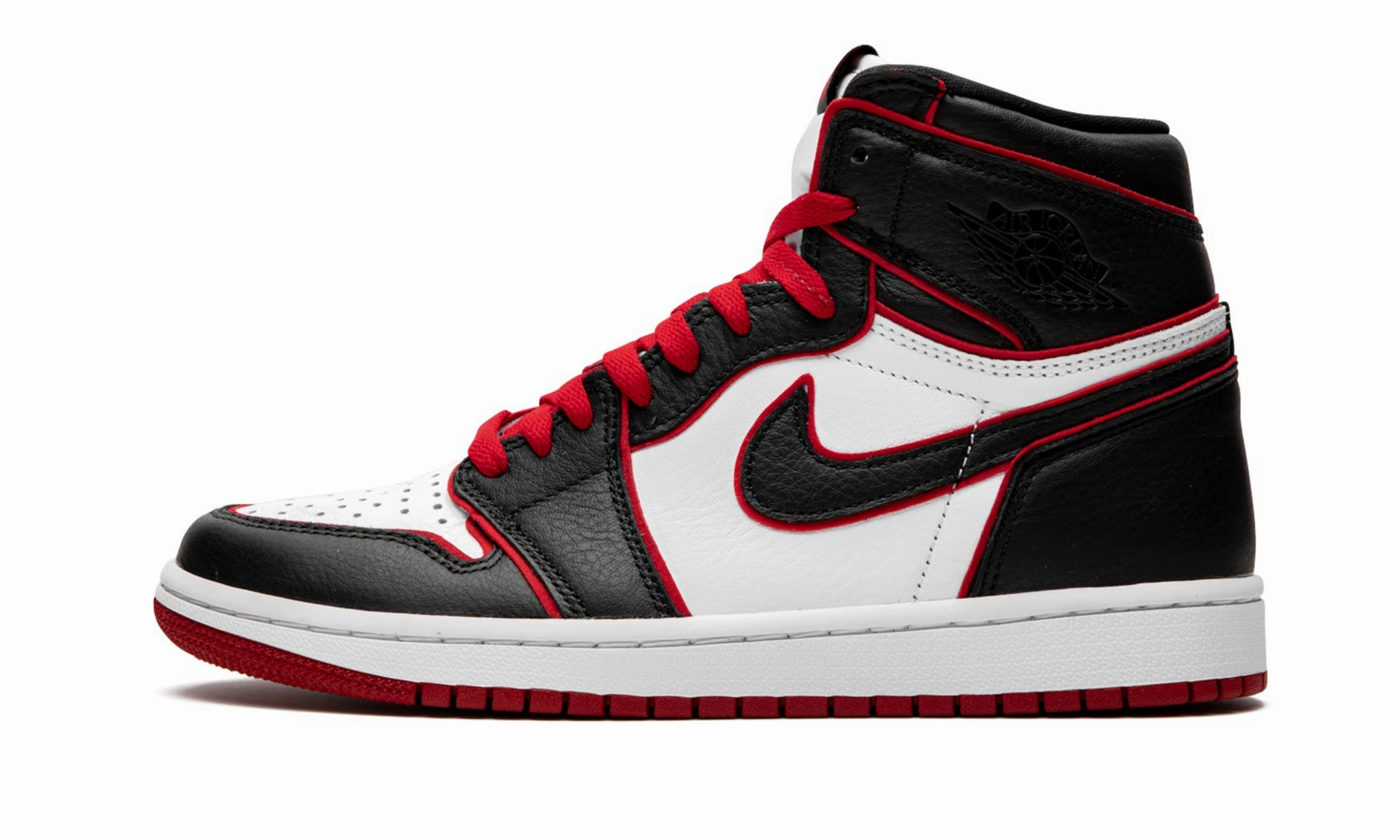 Modern Street Skill Hike Air Jordan 1 High OG Bloodline Meant To Fly