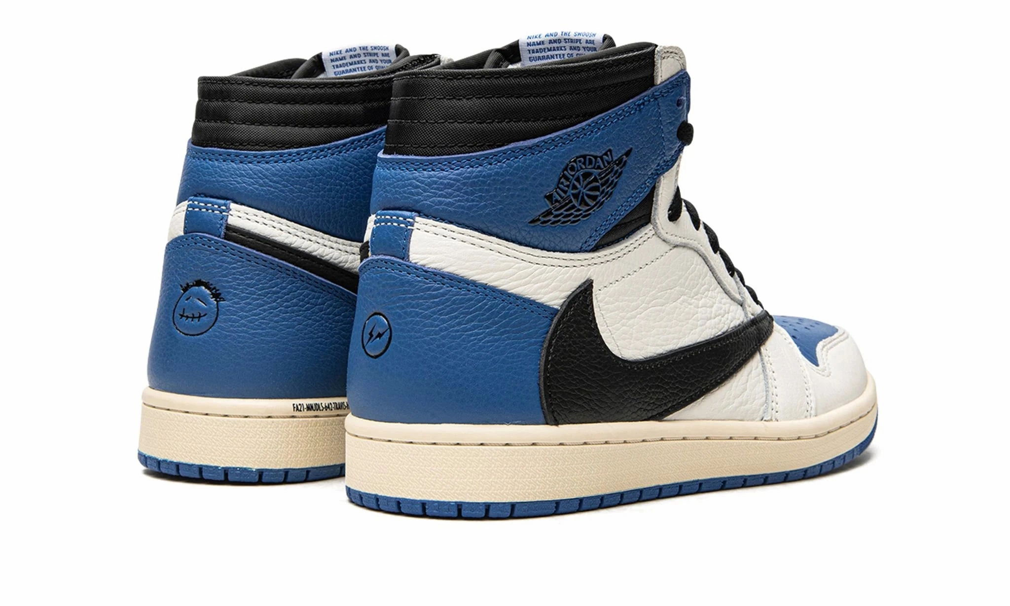 Air Jordan 1 High x Travis Scott x Fragment Smooth Walk