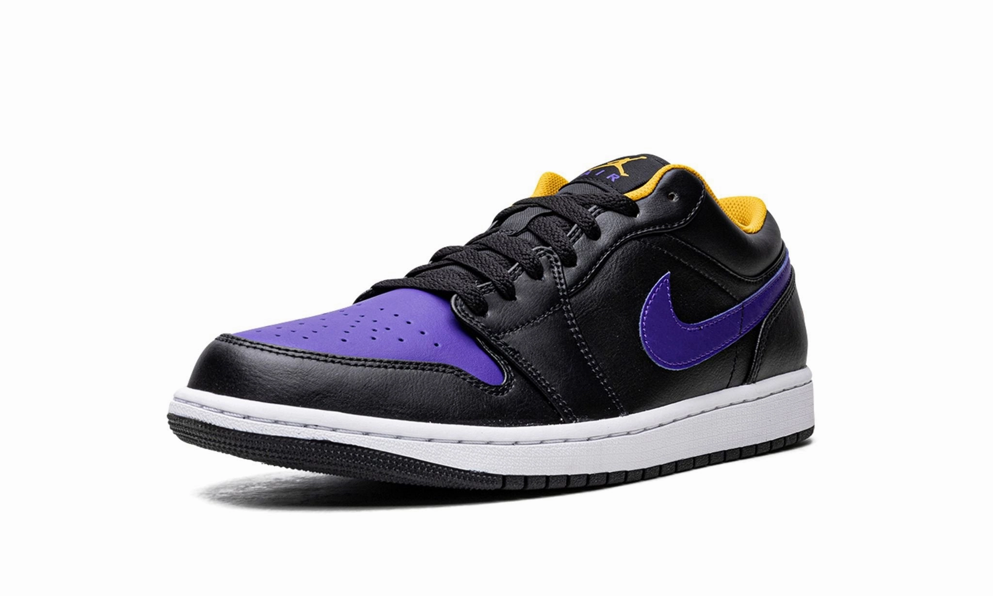Air Jordan 1 Low 'Lakers' Fashion-Forward Design