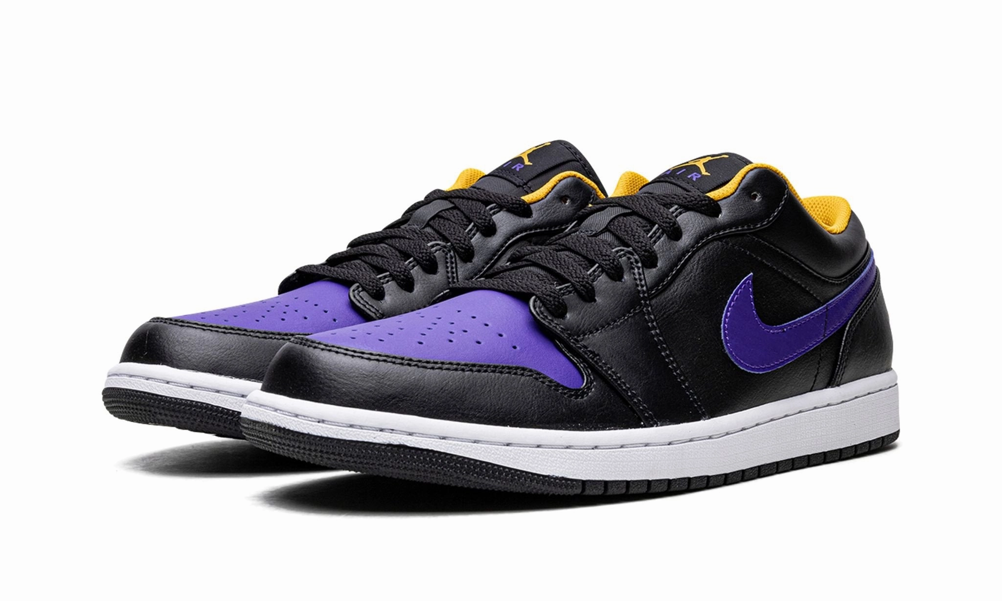 Air Jordan 1 Low 'Lakers' Fashion-Forward Design