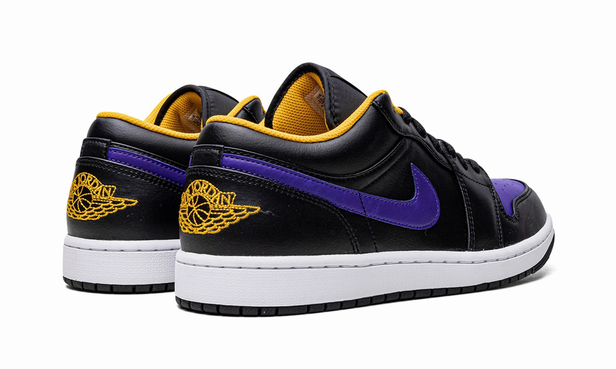 Air Jordan 1 Low 'Lakers' Fashion-Forward Design