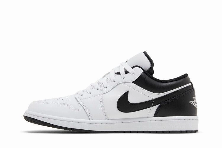Air Jordan 1 Low 'White Black' Fashionable Comfort