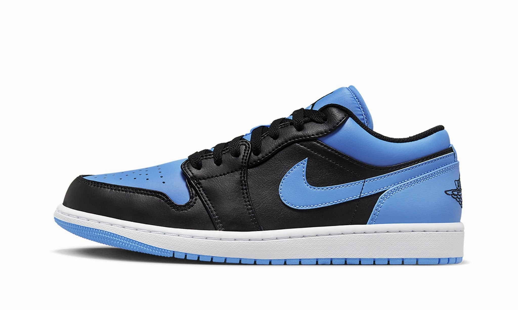 Air Jordan 1 Low Black Unc Fast pace
