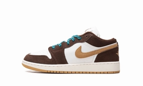 Ad Shoot Tunnel Walk Air Jordan 1 Low Cacao Wow (GS)