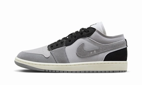 Air Jordan 1 Low Craft Cement Grey Functional Shoes