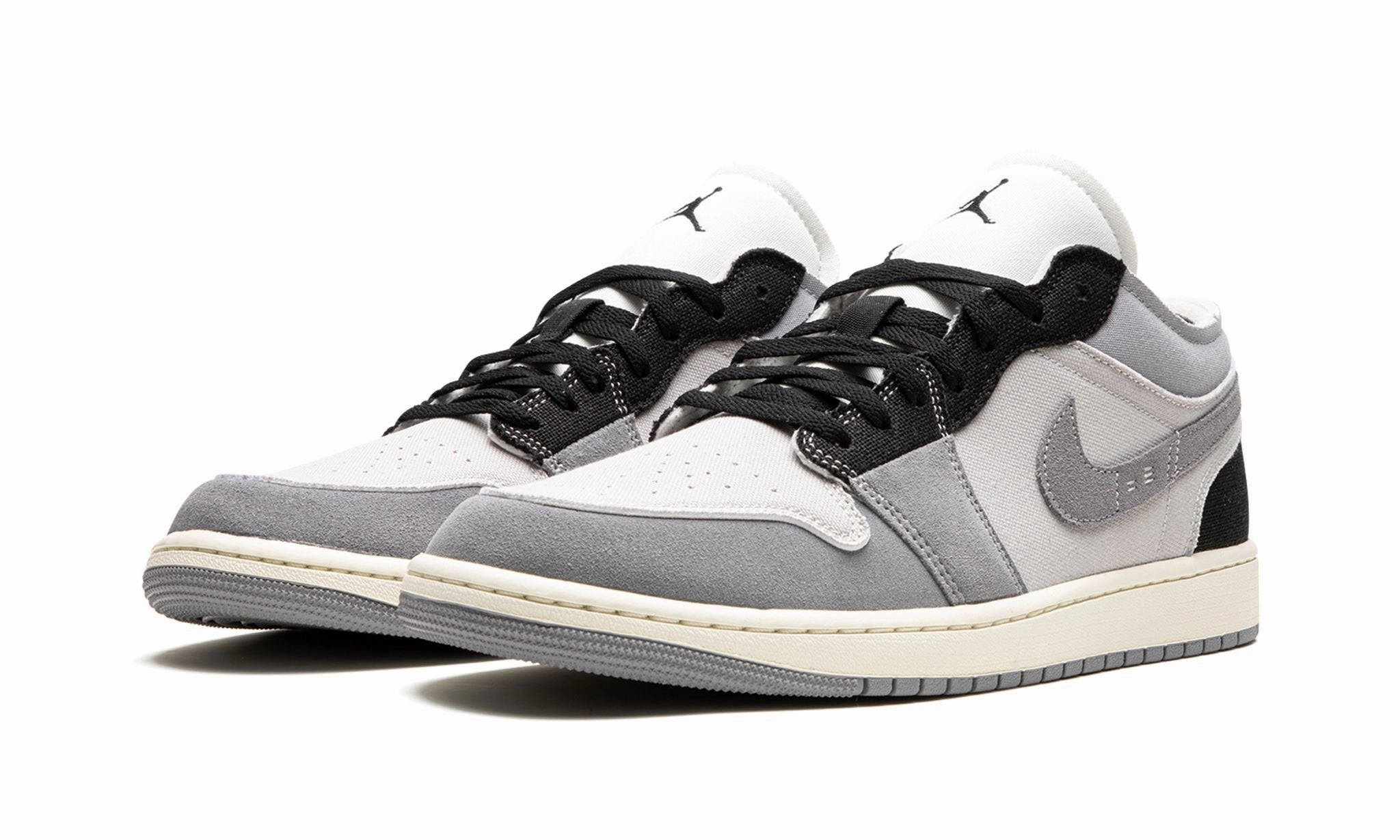 Air Jordan 1 Low Craft Cement Grey Soft Upper Cushion