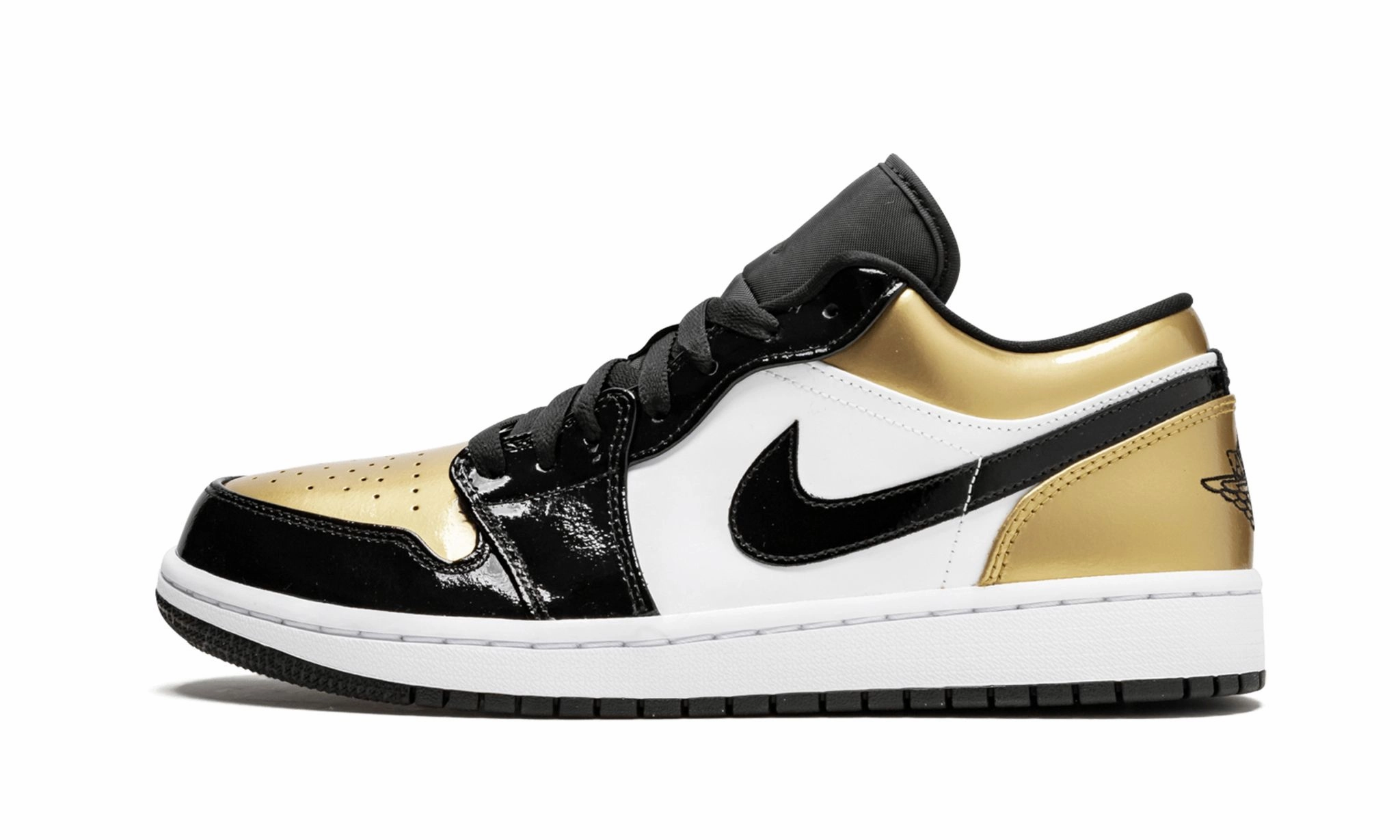 Track Hike Air Jordan 1 Low Gold Toe