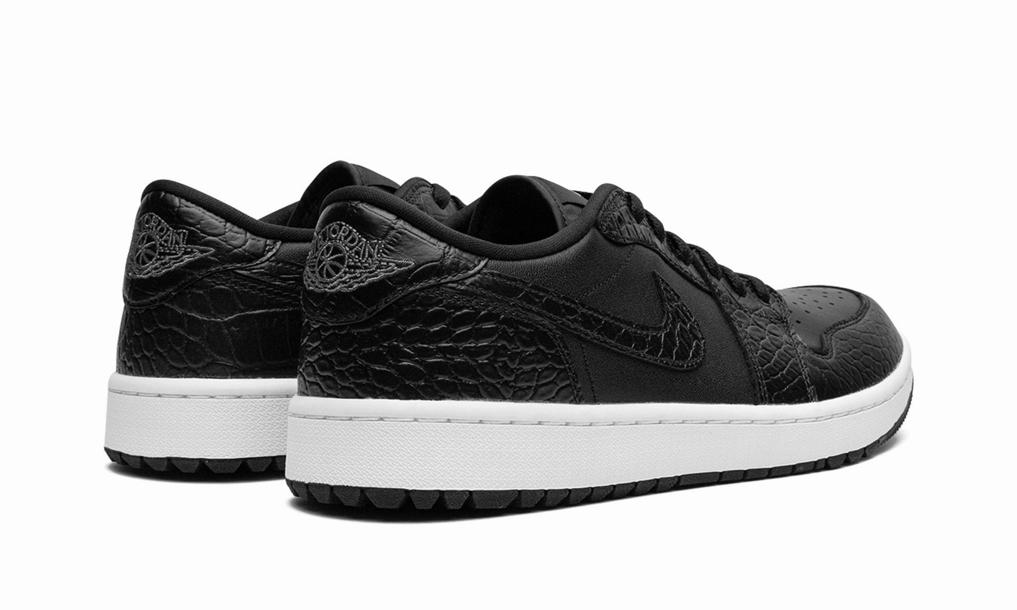 Air Jordan 1 Low Golf Black Croc Soft cushion