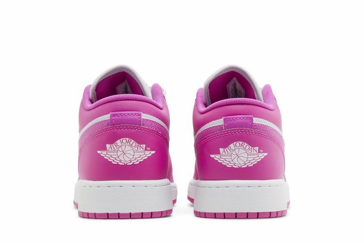 Air Jordan 1 Low GS 'Fire Pink' Quick Walk