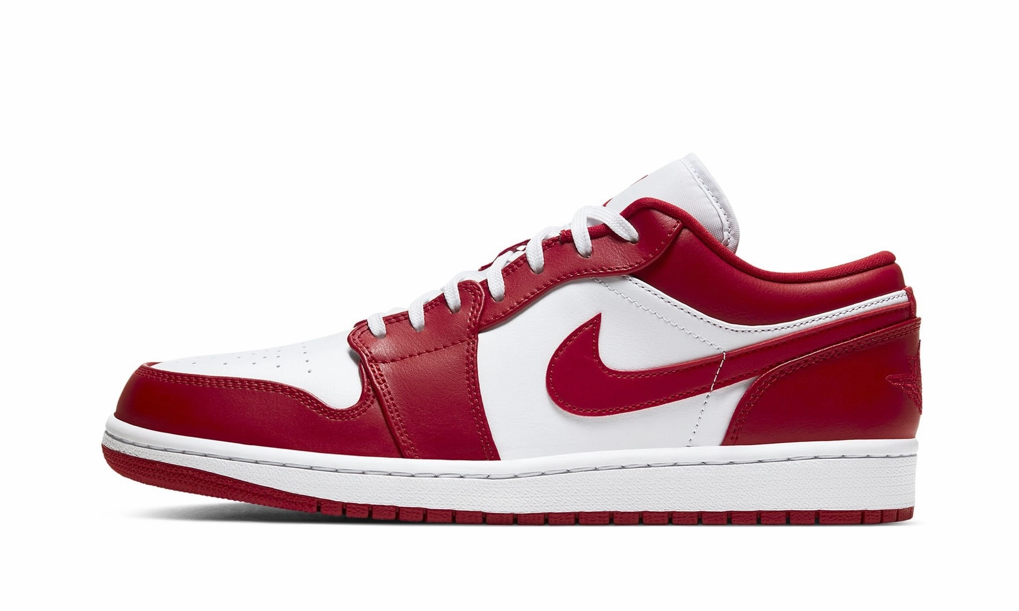 Air Jordan 1 Low Gym Red Trendy Appeal Quilt Warm