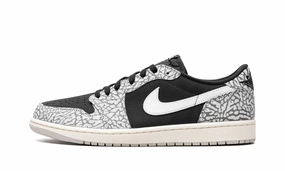 Air Jordan 1 Low OG Elephant / Black Cement Ridge Jog Easy Pace