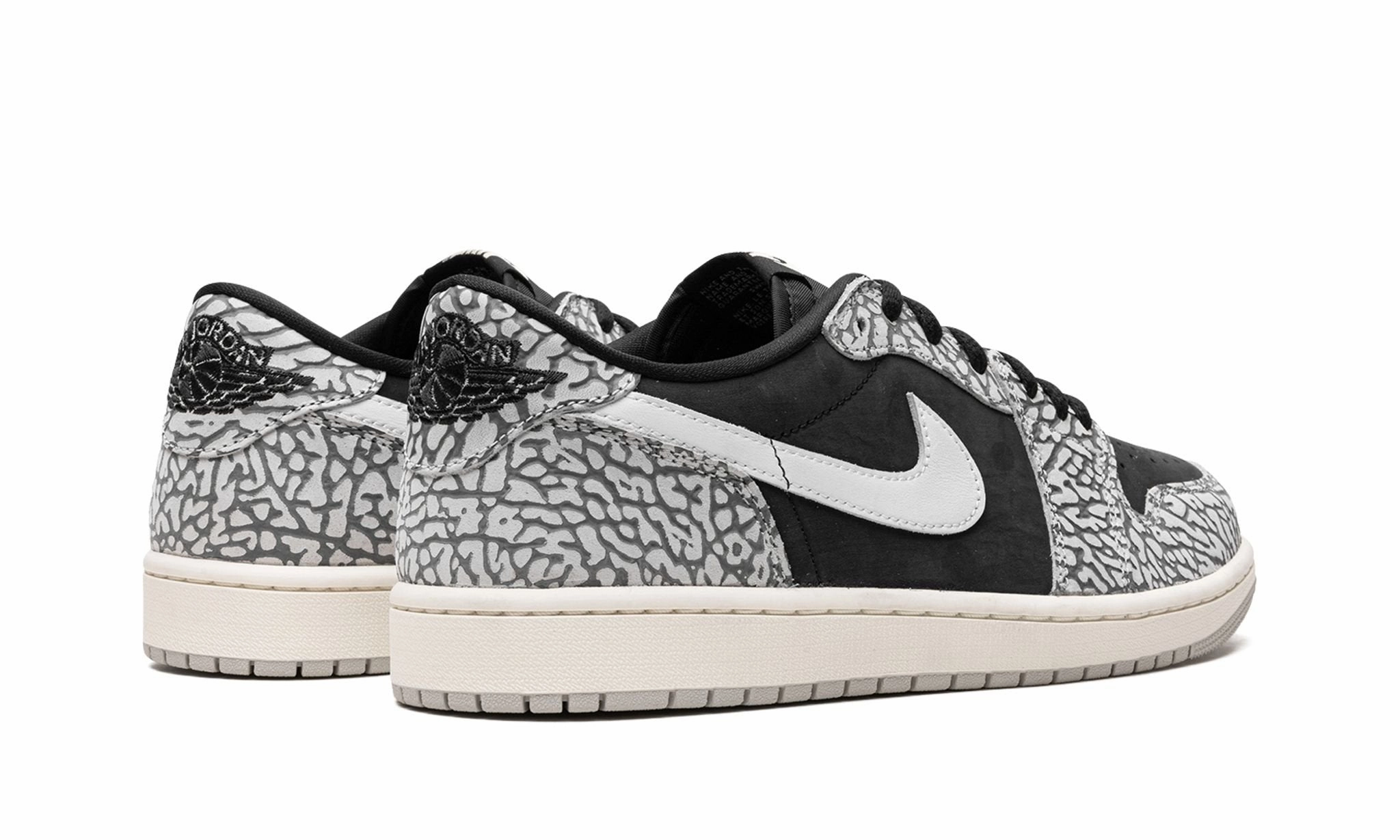 Air Jordan 1 Low OG Elephant / Black Cement Urban Breeze