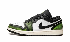 Pasture Run Drill Step Air Jordan 1 Low Wear Away Electric Green