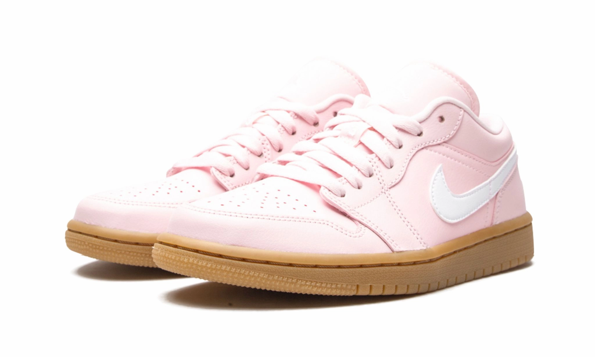 Air Jordan 1 Low Wmns Arctic Pink Gum Easy Step-On Glide Layer