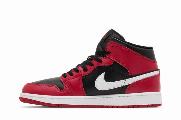 Air Jordan 1 Mid 'Gym Red Black White' Every Step Comfort