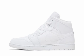 Built To Move Fitness Runner Air Jordan 1 Mid 'Triple White'