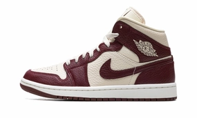 All-weather lining Air Jordan 1 Mid Cherrywood Red