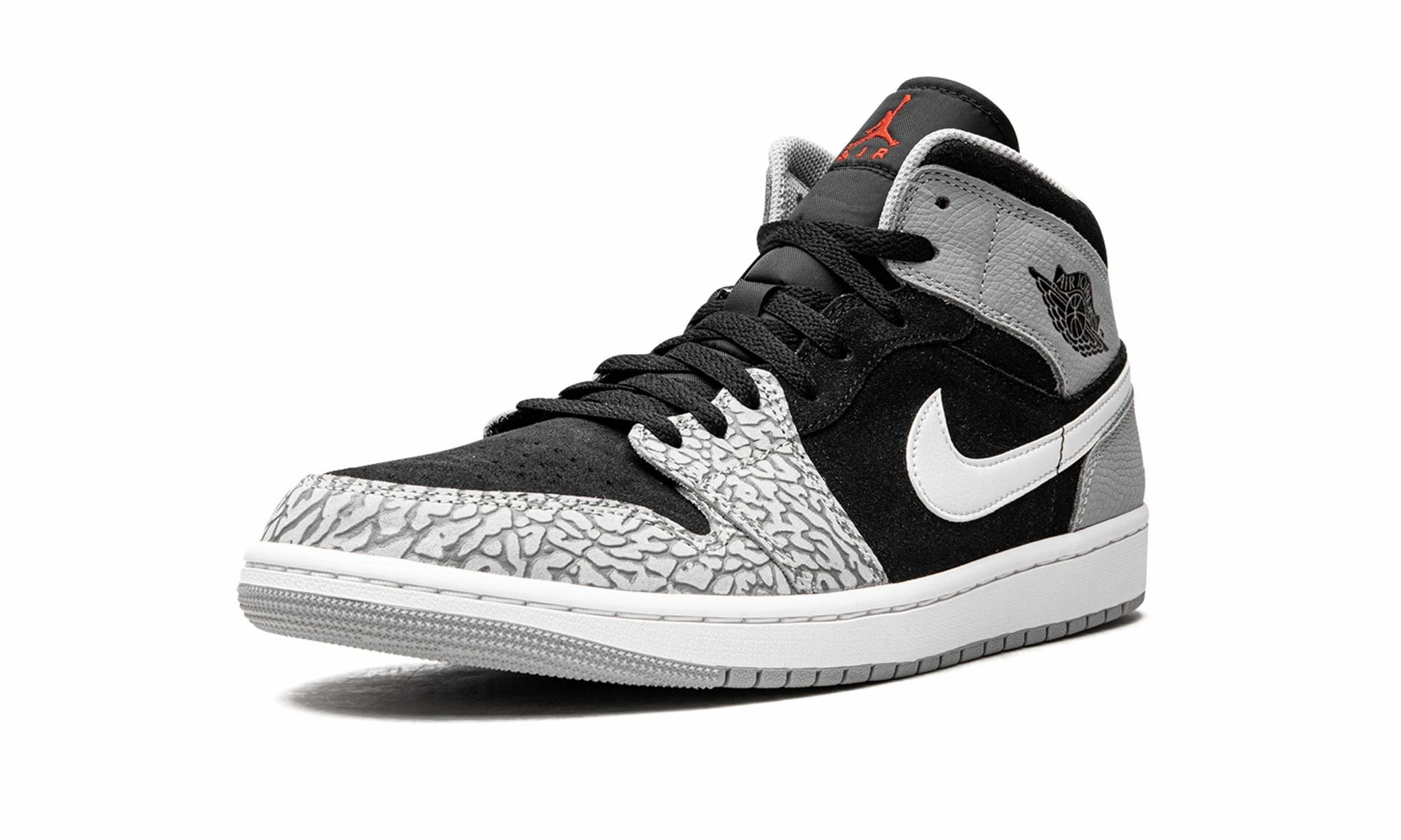 Air Jordan 1 Mid Elephant Toe Foot Hug Fit