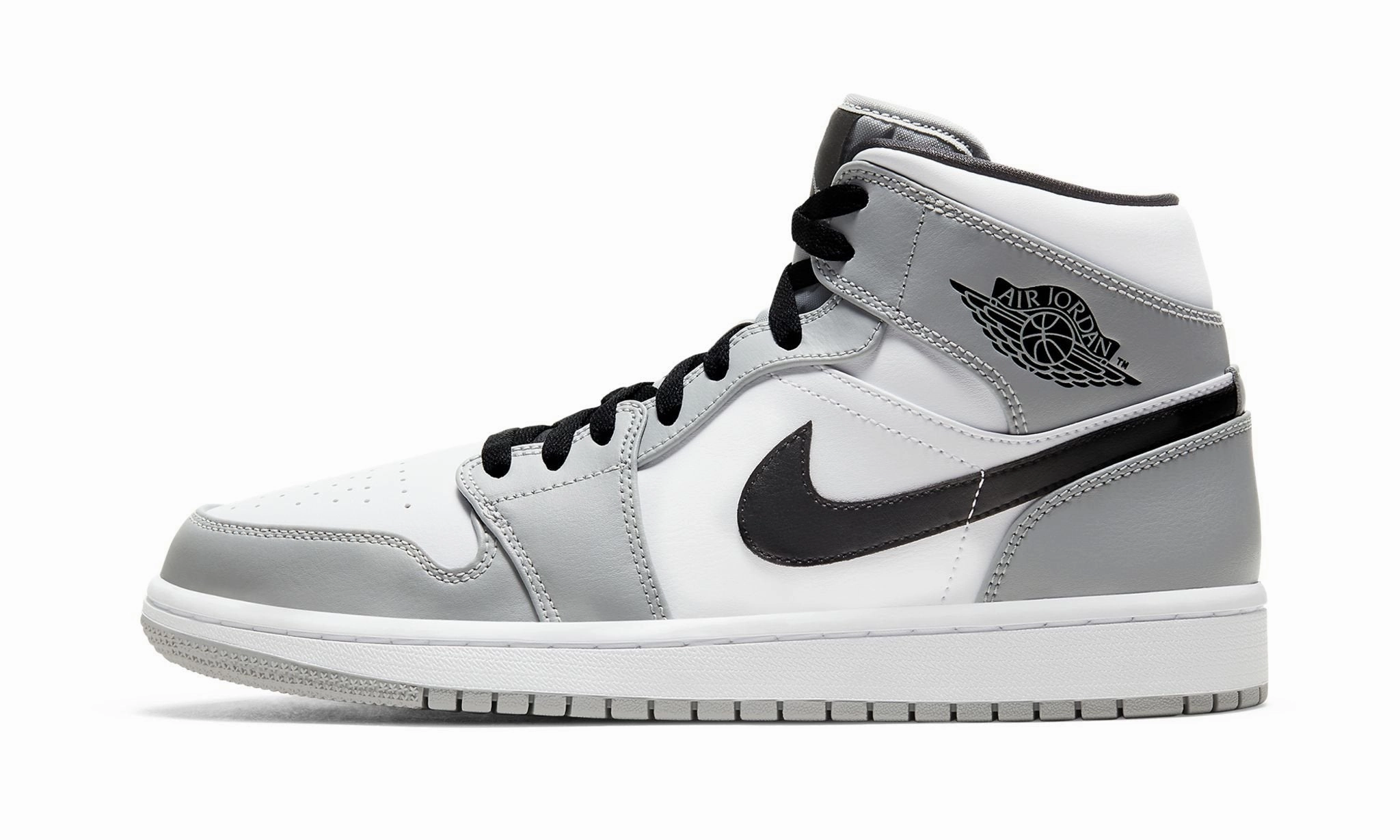 Air Jordan 1 Mid Light Smoke Grey Speed-Friendly