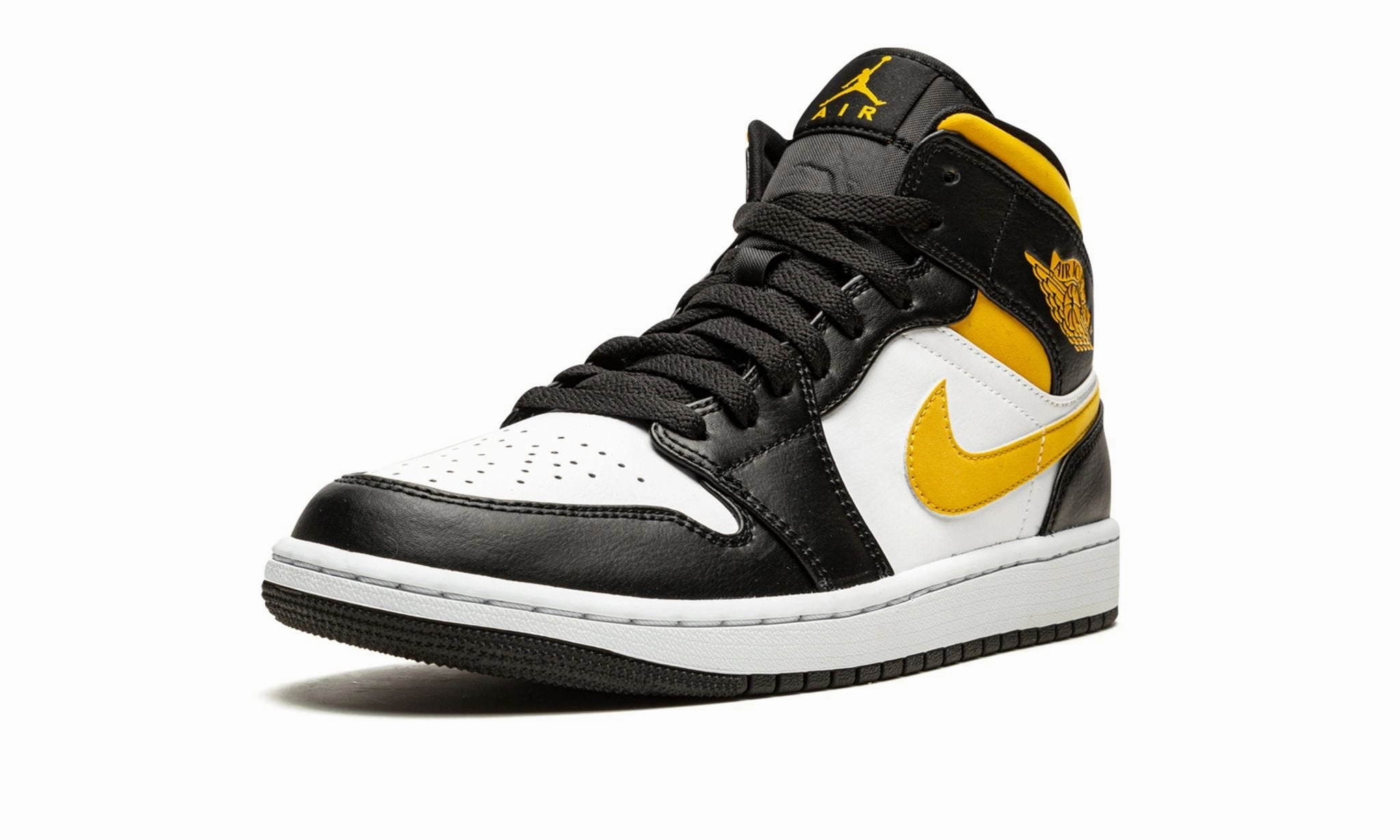 Air Jordan 1 Mid Pollen Enhanced silhouette