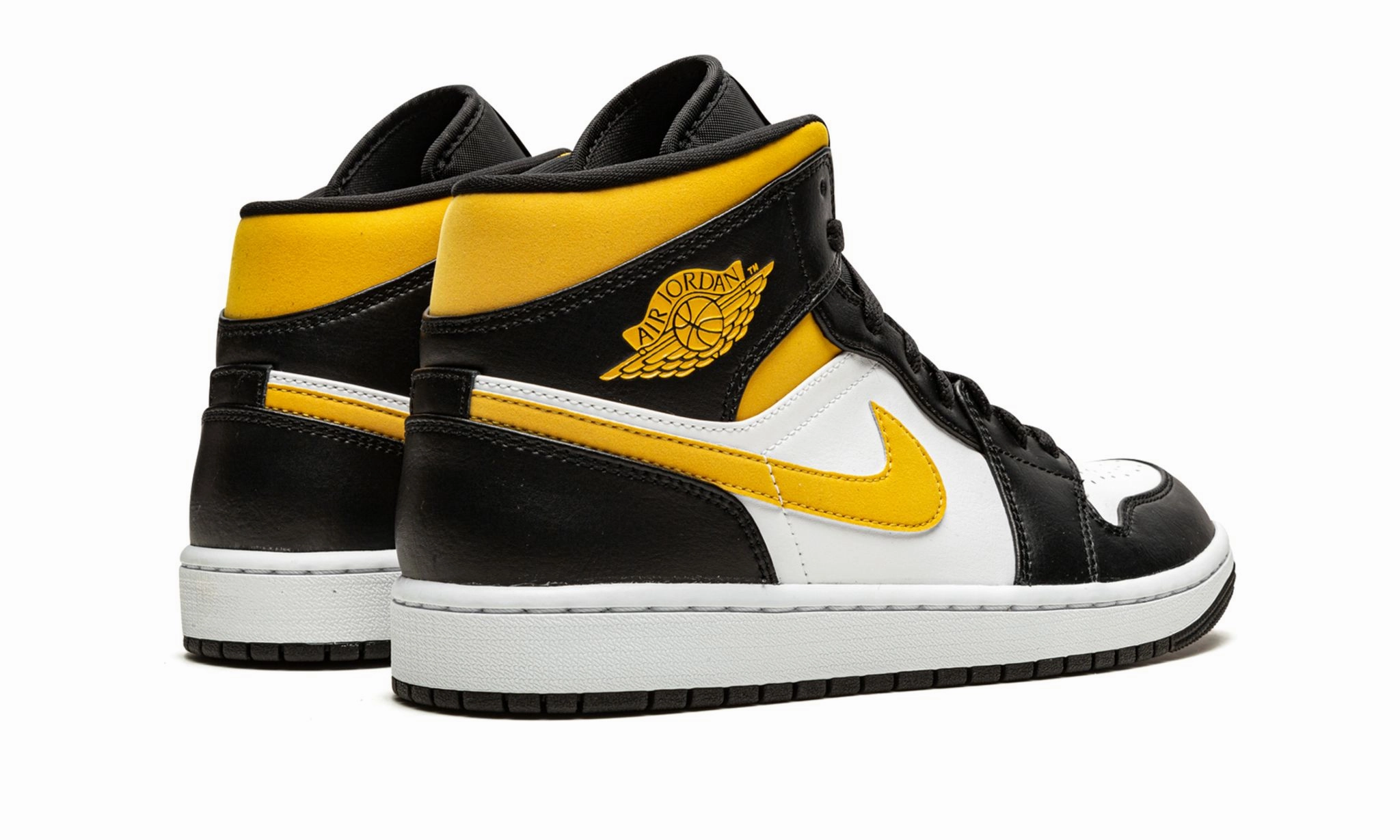 Air Jordan 1 Mid Pollen Enhanced silhouette
