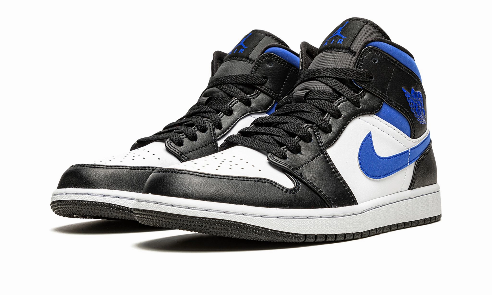 Air Jordan 1 Mid Racer Blue Sweat Resistant Lining
