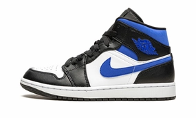 On-the-Go Wear Easy Cushioning Air Jordan 1 Mid Racer Blue