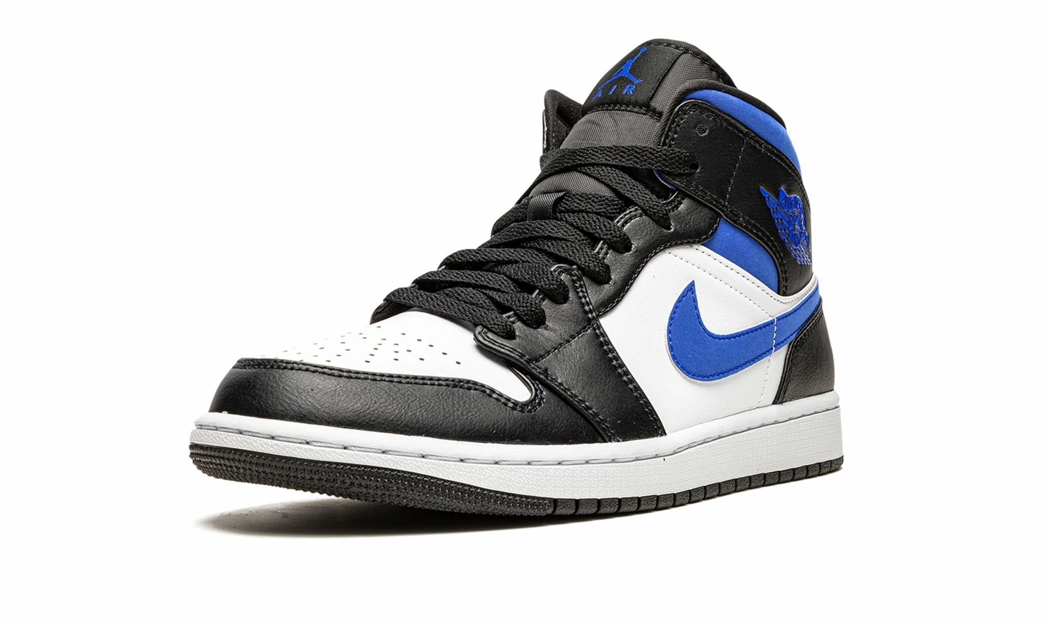 Air Jordan 1 Mid Racer Blue Sweat Resistant Lining
