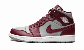 Air Jordan 1 Mid Team Red Chic Design Quick Grip