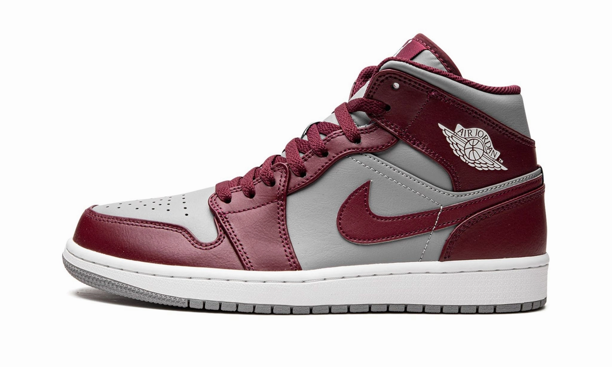 Air Jordan 1 Mid Team Red Chic Design Quick Grip