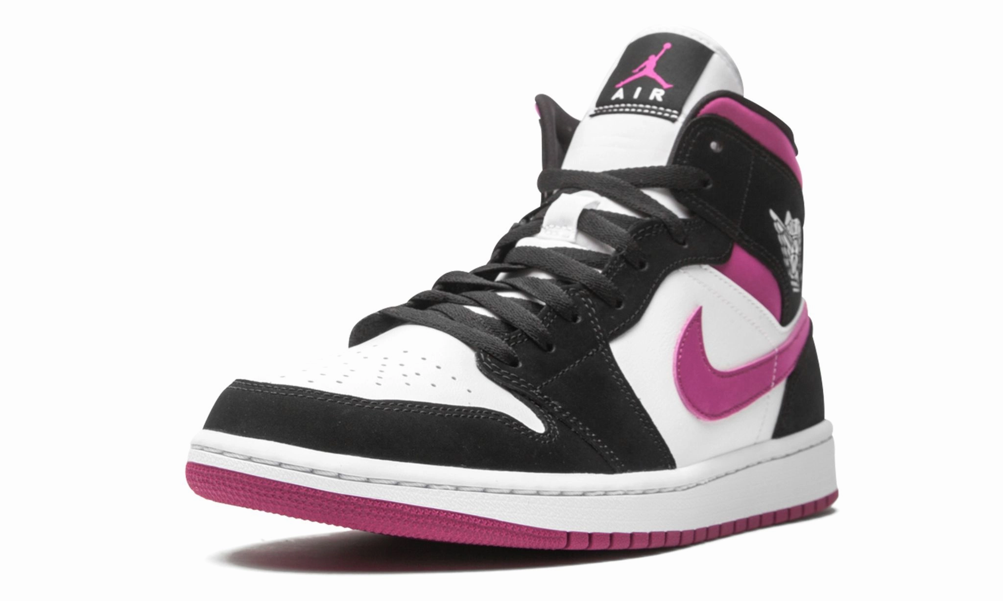 Air Jordan 1 Mid W Magenta Trend-setting ease