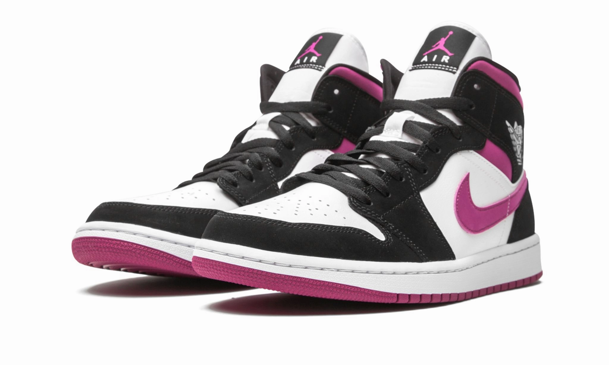 Air Jordan 1 Mid W Magenta Trend-setting ease
