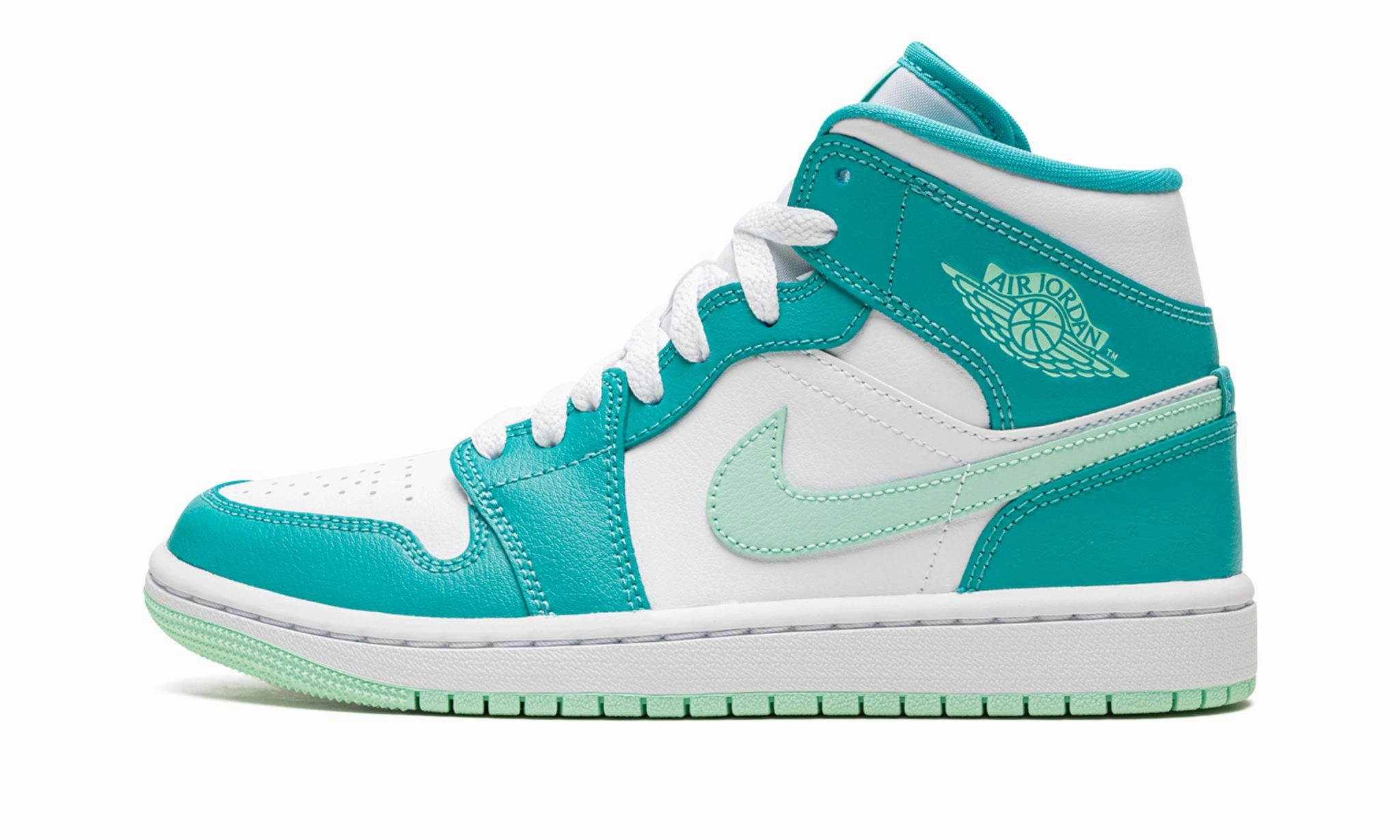 Contemporary ease Air Jordan 1 Mid Washed Teal W